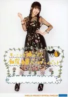 早安少女组。'17/饭洼春菜/打印信息·全身·衣服黑·左手腰部·2L尺寸/早安少女组。'17饭洼春菜生日活动2L尺寸生写真