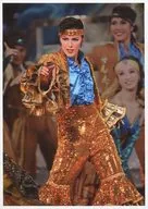 Takarazuka Revue Company (Yuki Gumi) / Akira Nagi Sho / Live Photo knee-Up, Blue Gold Costume, Right Hand Pose, 2L Size / Snow Gumi Grand Theater Performance "Hikarifuru Michi ~ Revolutionist Maximilian I of Mexico Robespierre ~" "SUPER VOYAGER!" Stage Photos