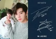 NU'EST W/JREN/CD初回限定單元相片卡