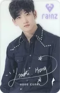 RAINZ / Hong Eun-gi / transparent / printed with signature / CD-SUNSHINE Random Photo Card