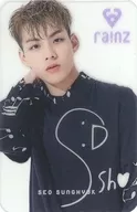 RAINZ / Seo Seong-hyeok / Transparent / Printed with signature / CD-SUNSHINE Random Photo Card