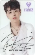RAINZ/チャン・デヒョン/透明・印刷サイン入り/CD「SUNSHINE」封入特典Random Photo Card
