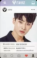 RAINZ/金善莉/光盘封入特典Name Card