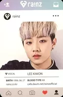 RAINZ/イ・ギウォン/CD「SUNSHINE」封入特典Name Card