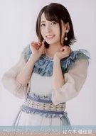 佐々木優佳里/上半身/「2018.2」/AKB48グループ生写真販売会(AKB48グループトレーディング大会)会場限定生写真