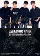 004:SEVENTEEN/PERFORMANCE TEAM/DINO・JUN・HOSHI・THE 8/SPECIAL(表麵金燙金帶簽名・背麵銀燙金帶簽名)/"2017 SEVENTEEN 1 ST WORLD TOUR'DIAMOND EDGE'in JAPAN>交換式卡