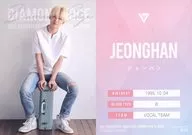 037 : SEVENTEEN/JEONGHAN / NORMAL / "2017 SEVENTEEN 1st WORLD TOUR' DIAMOND EDGE' in JAPAN" Trading Card