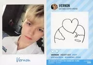 099 : SEVENTEEN / VERNOn (Vernon) / NORMAL / "2017 SEVENTEEN 1st WORLD TOUR' DIAMOND EDGE' in JAPAN" trading card