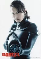 藤田玲(矢野誠)/上半身・衣装黒・両手銃・体左向き・キャラクターショット/舞台「GANTZ：L ACT ＆ ACTION STAGE」トレーディングブロマイド