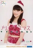 Tsubaki Factory / Onoda sha Shiori / With printed message ・ Upper body / Tsubaki Factory FC event ~ Camelia Fight! vol. 6 Mini-mini ☆ Christmas Party 3 ~ sheet of paper measuring 80 x 100cm Official photo