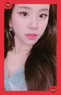 TWICE / Choi Young / Hearts on the top and bottom of the frame "TWICE" / 5th mini album CD "What is Love?" attached photo card