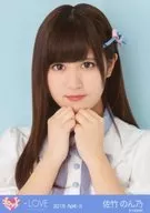 等同于(=LOVE)/佐竹之乃/丰胸/等同于(=LOVE)MV白衣生写真(短袖)「2018.April-II」