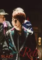 INZ / Upper Body / Costume Black / Left Facing / Both Hands Below / Mouth Closed / 「 Club SLAZY Extra invitation-Malachite - 」 Drama Photo Random Bromide