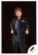 NEWS / Yuya Tegoshi / Above-the-knee, Costume Navy, Thumb Standing / "EPCOTIA" PV & Jacque Shooting Off-Shot