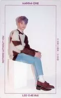 Wanna One / Lee Dae-hwi (Lee Dae Hwi) / Transparent / CD-「 1-1 = 0 (NOTHING WITHOUT YOU) 【 ONE Ver. 】 」 Special Treka