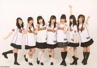 Wake Up，Girls！/集合(7人)/横型·全身·制服·肩组·青山两手张开·张口/Wake Up，Girls！&东北乐天金鹰限定明信片