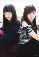 Neru Nagahama, Kyoko Saito / Knee-Above, Sitting, Back-to-Back / [20180615 Update] / Keyakizaka46 This is Yurakucho Starry Broadcasting Station Konpurin Bromide.