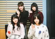 上村莉菜·长滨NE·守屋茜·渡边理佐/横型·上半身·左手Pa·2L尺寸/【20171215更新】/欅坂46这里是有乐町星空广播电视台Konpyu明信片