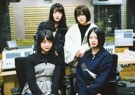 长滨NENU·石森彩虹·尾关梨香·铃本美愉/横型·膝上·铃本和石森坐·2L尺寸/【20180223更新】/欅坂46这里是有乐町星空广播电视台Konpuri明信片