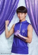 松井遙己(新垣浩一)/膝上・製服・左向・雙手Gu・窗簾・生寫真/"音樂劇《網球王子》15周年紀念音樂會Dream Live2018>生寫真