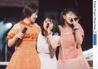 Morning Musume' 17 / Group (3 people) / Live Photo, Horizontal, Upper-Body Center Morido / Morning Musume' 17 『, Official photo "Concert tour commemorating the 20 th anniversary of Morning Musume's birth 2017 autumn ~ We are MORNING MUSUME. ~ Haruka Kudo Graduation Special" Live Version Part 7 』