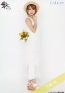 LaLuce / Aya Yoshizaki / Whole Body / Last idol Family Random Official photo (White One Piece Ver.)