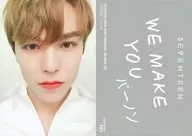 051:SEVENTEEN/VERNON(弗農)/SEVENTEEN Japan official fanclub"CARAT"會員限定「SEVENTEEN JAPAN DEBUT SHOWCASE'WE MAKE YOU'」自拍交換卡