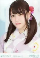 Ito 理々杏 / Bust Up / Yukata / Nogizaka46 2018. July-II Venue Limited Random Official photo