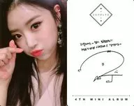 LOVELYZ/ミジュ(LeeMi-Joo)/裏面印刷サイン入り/CD「治癒」特典フォトカード