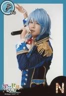 Yuta Higuchi (蓮水 巴瑠) / Upper Body / Left Facing / Right Hand Microphone / Right hand Microphone / Character Cter Shot / "N" / Stage 『 Animor Colors! Cure Stage 』 ~ Sirius Gakuen Edition ~ Random Bromide idol Clothing Ver.