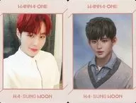 Wanna One / Ha Sung-woon (Ha Sung Woon) / Back side illustration / CDs "1 ÷X = 1 (UNDEDIDD) [Art Book Ver.]" Special Trecca