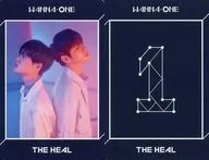 WanNa One / Lee Dae-hwi (Lee Dae Hui), Ong Seongwoo (Ong Seong Wu) / Backside Konan/CD "1 ÷X = 1 (UNDIVIDED) [The Heal Ver.]" Privilegio especial Torayca