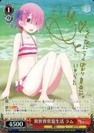 RZ/S55-027SP[SP]：(ホロ)異世界常夏生活 ラム(村川梨衣金箔押しサイン入り)