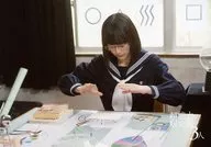 Erika Ikuta / Horizontal, Upper body, Uniform, Glasses, Both Hands, Under the Eyes / Film "Supernatural Research Club 3 People" Off-shot Official photo