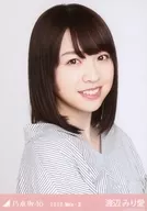 Miriai Watanabe / Bust-up Striped Shirt / Nogizaka46 2018. May-II Venue Limited Random Official photo
