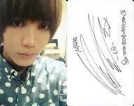 MBLAQ/Mir/背麵附帶印刷版簽名・留言/光盤特典托萊卡