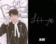 The Boyz/HYUNJAE(ヒョンジェ)/裏面印刷サイン入り・背景白・「Boyz」/CD「The First」(Live Ver.)封入特典フォトカード