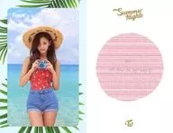 TWICE / Chou Tzu-yu / 2nd Special Album CD "Summer Nights" attached message photo card