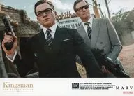 Talon, Eggerton, Colin Firth / Horizontal, Upper body, Costume : Black Grey, Necktie, Glasses, Gun in Hand "Kingsman The Secret Service", 2L size / DVD "Kingsman : Golden Circle" Special Official photo