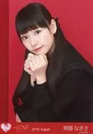 等同于(=LOVE)/齐藤Nagisa/上半身/等同于(=LOVE)生写真SET(红背景1)「2018.August」