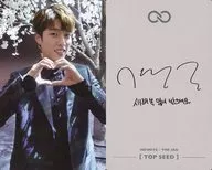INFINITE/ソンヨル(SungYeol)/両手でハート/CD「TOP SEED」特典フォトカード
