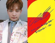 SHINee / MINHO / Back side printing with signature / CDs "' The Story of Light' EP. 2" special photo card