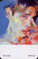 SHinee/ジョンヒョン(JONGHYUN)/顔アップ・右向き・左手顔/CD「Story Op.2(PHOTO Ver.)」特典フォトカード