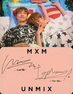 MXM/イム・ヨンミン、キム・ドンヒョン/横型・バストアップ・寝そべり/CD「UNMIX」封入特典フォトカード
