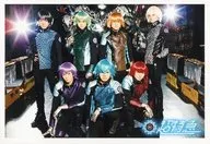 Super Express / Assembly (7 people) / Horizontal / Whole Body / Front 3-person kneeling / "BULLET TRAIN ONEMAN CHRISTMAS SHOW 3rd Anniversary Special! ~ Holy Night ~" Official photo 7th