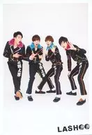 RASH ##/ Gather (4 persons) / Whole body, mouth opening, finger pointing, hand paring / "Ebidan THE LIVE 2015 ～ Summer Party ～" Special Official photo