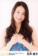 Chikako Matsumoto / Upper body / SKE48 22 nd nd Single "PUNCH LINE" Handshake Meeting Venue Only Random Official photo