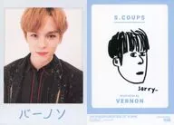 099 : SEVENTEEN / Vernon / Normal Card / "2018 SEVENTEEN CONCERT' IDEAL CUT' IN JAPAN" Trading Card