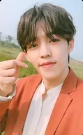 SEVENTEEN/S.COUPS(エスクプス)/托胸衣白色.茶色.右手手指心形/5 TH MINI ALBUM『YOU MAKE MY DAY』(FOLLOW Ver.)特典Treka