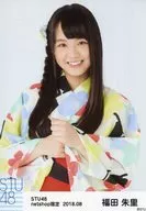 福田朱里/上半身/STU48 2018年8月度netshop限定随机生写真